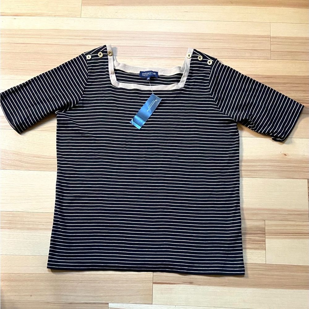 Jones New York women’s top 3/4 sleeve size 1X